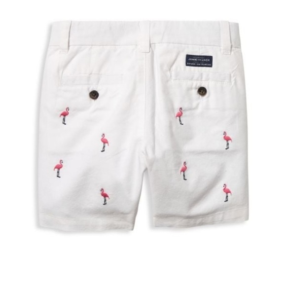 Janie and Jack boys flamingo shorts size 5 - Picture 2 of 7